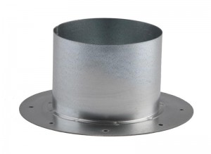 Hose adapter on mounting plate